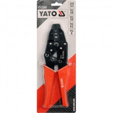YATO Cleste sertizat conectori RG6-RG62, lungime 2..